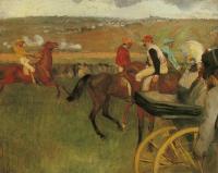 Degas, Edgar - At the Races, Gentlemen Jockeys